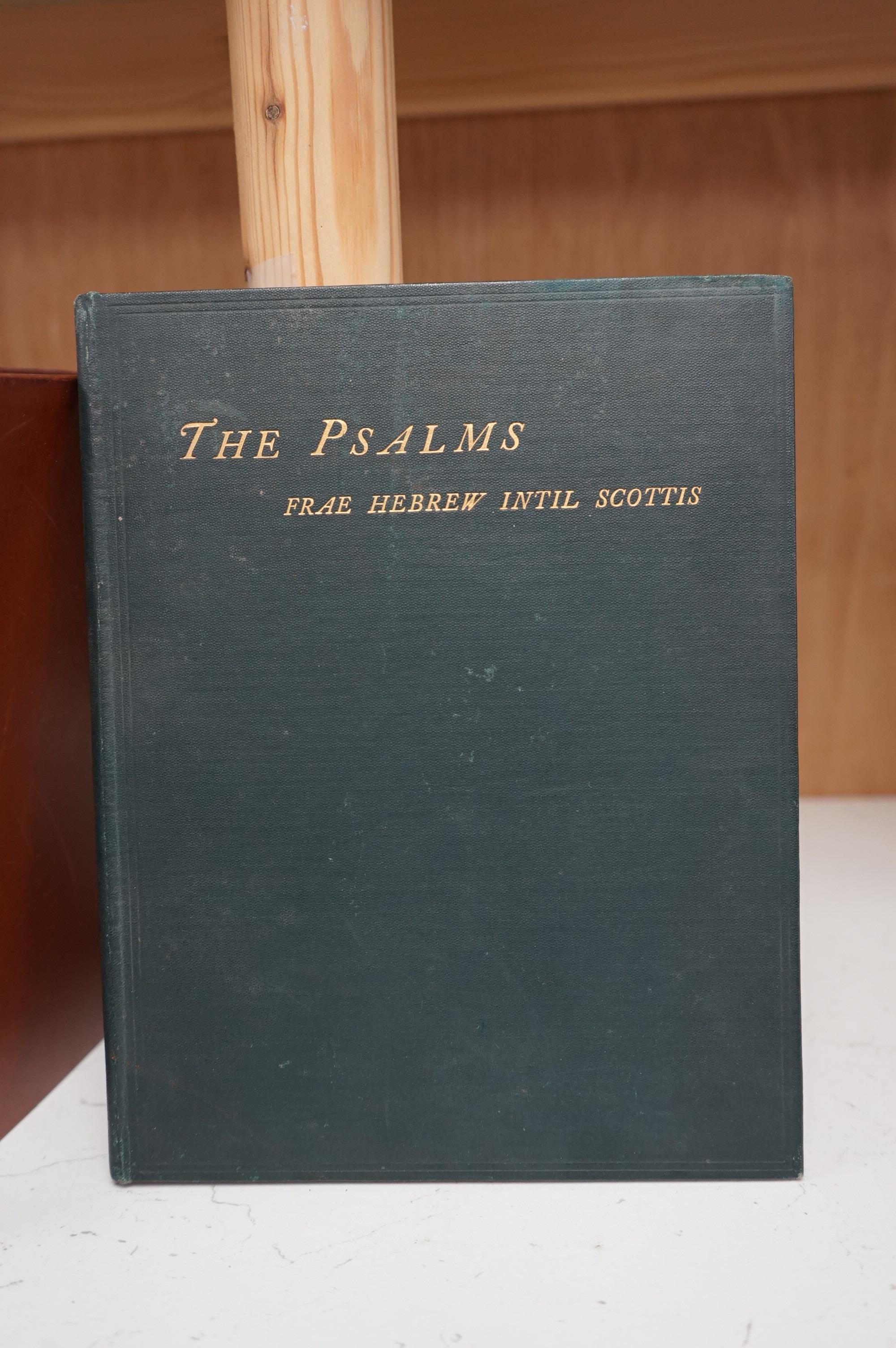 Richards, James - Bits from de old book, being one or more bits from each of de sixty six books of de Bible. Put into de Sussex tongue by Jim Cladpole, Tunbridge Wells, 1936 [BW7142], first edition, of 120 copies, 8vo, S